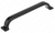 Richelieu Traditional Forged Iron Pull - 6965 - Matte Black Iron - 160 mm