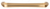Richelieu Modern Metal Pull - 9024 - Champagne Bronze - 128 mm