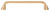 Richelieu Modern Metal Pull - 9024 - Champagne Bronze - 128 mm