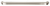 Richelieu Modern Metal Pull - 9024 - Brushed Nickel - 224 mm