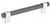 Richelieu Modern Metal Pull - 8715 - Brushed Black Nickel, Chrome - 128 mm