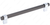 Richelieu Modern Metal Pull - 8715 - Brushed Black Nickel, Chrome - 192 mm