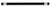 Richelieu Modern Metal Pull - 8715 - Black, Brushed Nickel - 192 mm