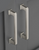 Richelieu Transitional Metal Pull - 8695 - Brushed Nickel - 128 mm