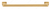 Richelieu Transitional Metal Pull - 8695 - Brushed Aurum Gold - 192 mm