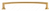 Richelieu Transitional Metal Pull - 8675 - Brushed Aurum Gold - 192 mm