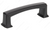 Richelieu Transitional Metal Pull - 8675 - Matte Black - 96 mm