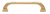 Richelieu Transitional Metal Pull - 8650 - Brushed Aurum Gold - 128 mm
