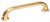 Richelieu Transitional Metal Pull - 8650 - Brushed Aurum Gold - 128 mm