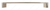 Richelieu Modern Metal Pull - 97591 - Brushed Nickel - 192 mm