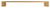 Richelieu Modern Metal Pull - 97591 - Champagne Bronze - 192 mm
