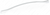 Richelieu Modern Metal Pull - 8232 - Chrome - 288 mm