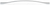 Richelieu Modern Metal Pull - 8232 - Chrome - 288 mm