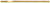 Richelieu Modern Metal Pull - 8232 - Brushed Aurum Gold - 288 mm