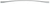 Richelieu Modern Metal Pull - 8232 - Chrome - 352 mm