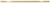 Richelieu Modern Metal Pull - 8232 - Brushed Aurum Gold - 352 mm