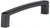 Richelieu Modern Metal Pull - 8189 - Matte Black - 128 mm