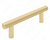 Richelieu Modern Metal Pull - 3060 - Satin Brass - 96 mm