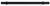 Richelieu Modern Metal Pull - 8864 - Matte Black - 192 mm
