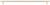 Richelieu Modern Metal Pull - 8864 - Royal Gold - 448 mm