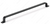Richelieu Modern Metal Pull - 52003 - Matte Black - 320 mm