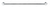 Richelieu Eclectic Aluminum Pull - 2209 - Chrome - 320 mm