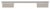 Richelieu Modern Metal Pull - 8636 - Brushed Nickel - 160 mm