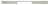 Richelieu Modern Metal Pull - 8636 - Brushed Nickel - 448 mm