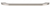 Richelieu Modern Metal Pull - 7381 - Brushed Nickel - 192 mm