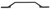 Richelieu Modern Metal Pull - 7265 - Matte Black - 128 mm