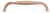 Richelieu Traditional Forged Iron Pull - 6565 - Exeter Copper - 192 mm