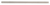 Richelieu Modern Brass Pull - 66755 - Brushed Nickel - 6 in