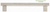 Richelieu Modern Brass Pull - 53655 - Brushed Nickel - 8 in