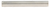 Richelieu Modern Brass Pull - 53555 - Brushed Nickel - 3 in