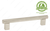 Richelieu Modern Brass Pull - 53555 - Brushed Nickel - 6 in
