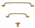 Richelieu Traditional Metal Pull - 8855 - Brushed Aurum Gold - 128 mm