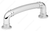 Richelieu Traditional Metal Pull - 8818 - Chrome - 96 mm