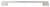 Richelieu Modern Metal Pull - 7125 - Brushed Nickel - 256 mm