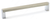 Richelieu Modern Metal and Aluminum Pull - 801 - Chrome, Brushed Nickel - 160 mm