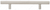 Richelieu Modern Stainless Steel Pull - 3487 - Stainless Steel - 143 mm
