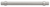 Richelieu Modern Metal Pull - 5016 - Brushed Nickel - 160 mm