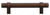 Richelieu Modern Metal Pull - 5016 - Brushed Oil-Rubbed Bronze - 96 mm