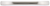 Richelieu Modern Metal Pull - 8599 - Brushed Nickel - 160 mm