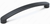Richelieu Modern Metal Pull - 8071 - Matte Black - 160 mm