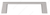 Richelieu Modern Metal Pull - 107 - Brushed Nickel - 3 in
