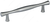Richelieu Traditional Metal Pull - 9161 - Polished Nickel - 96 mm