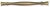 Richelieu Traditional Metal Pull - 9161 - Antique English - 96 mm