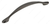 Richelieu Traditional Metal Pull - 7815 - Black Nickel - 128 mm