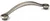 Richelieu Traditional Metal Pull - 4101 - Pewter - 128 mm