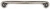 Richelieu Traditional Metal Pull - 4101 - Pewter - 128 mm